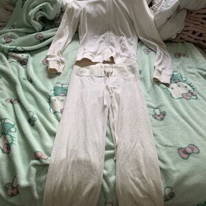 Juicy Couture white tracksuit